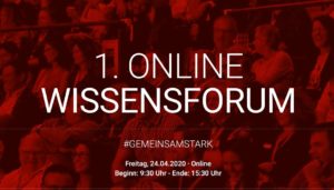 1. Online Wissensforum - Dr. Volker Busch