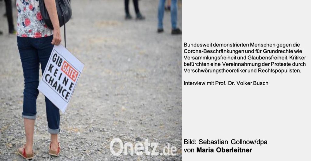 Interview auf Onetz.de - Dr. Volker Busch